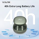 viaim Nano+ AI Voice Recorder Earbuds-AI Meeting Assistant + Transcription, Flash Record, To-Do Lists&Summaries with ChatGPT