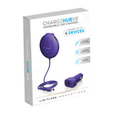 ChargeHub V6 - 6-Port USB Shareable Car Charger with Detachable Hub | MaxStrata®