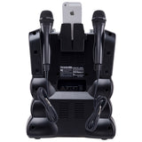 Karaoke USA Complete Wi-Fi Bluetooth Karaoke System - 9" Touch Screen & Recording Function | MaxStrata®