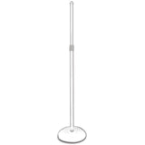 On-Stage Stands Quarter-Turn Round-Base Mic Stand (MS7201QTRW) | MaxStrata®