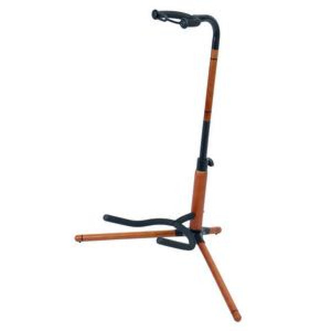 On-Stage Stands Wooden Guitar Stand (WGS100) | MaxStrata®