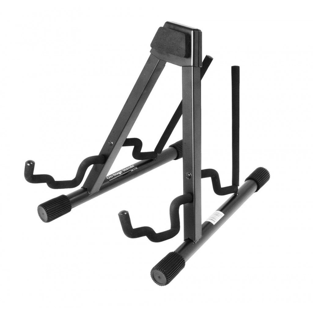 On-Stage Stands Professional A-Frame Double Guitar Stand (GS7462DB) | MaxStrata®