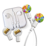 dekaSlides - Earbuds + 2 Pairs Graphics - Lollipop & Watercolor Sky | MaxStrata