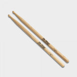 On-Stage Stands Hickory Drum Sticks (5B, Wood Tip, 12pr) (HW5B) | MaxStrata®