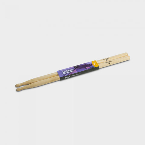 On-Stage Stands Maple Drum Sticks (2B, Wood Tip, 12pr) (MW2B) | MaxStrata®