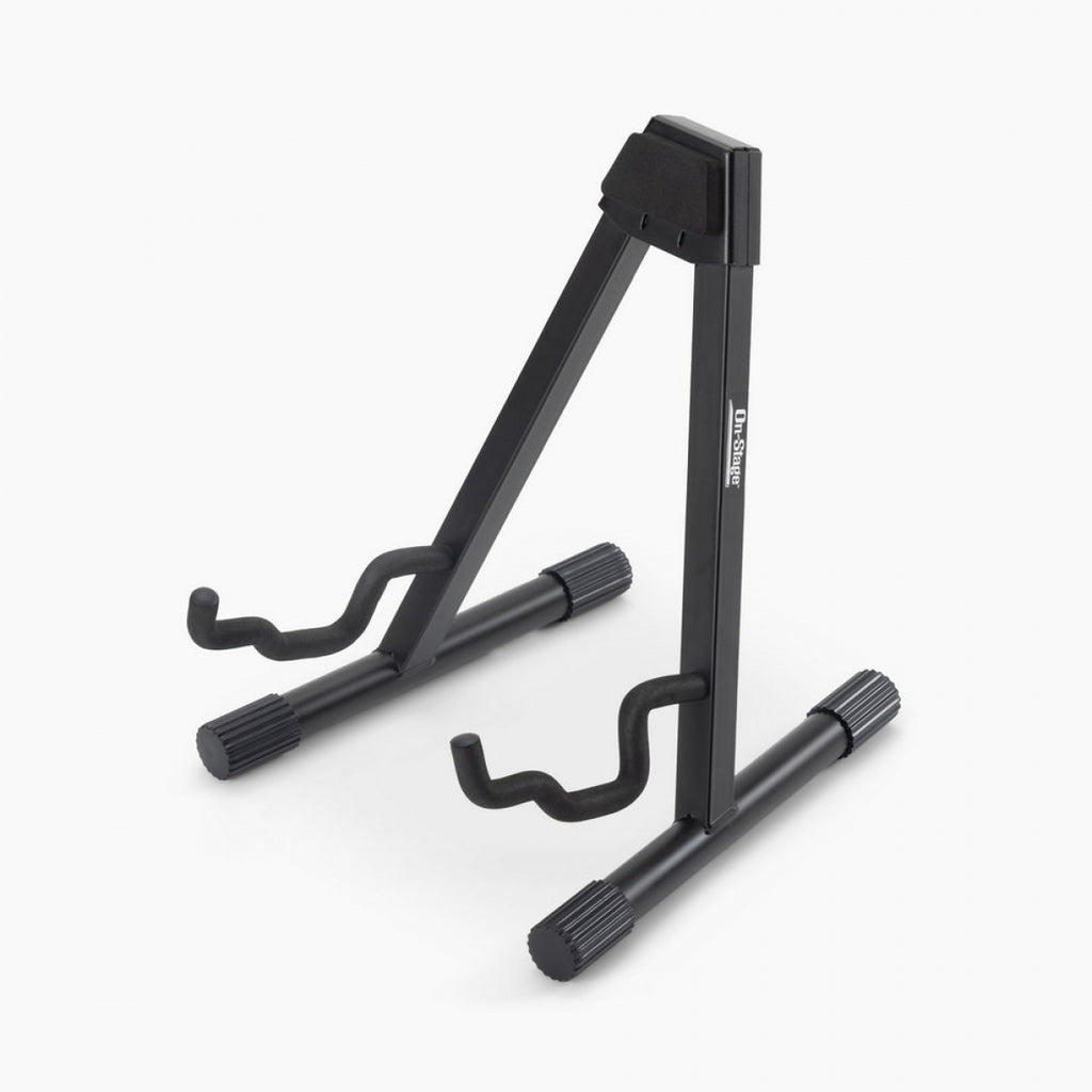 On-Stage Stands Professional A-Frame Guitar Stand (GS7462B) | MaxStrata®