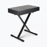 On-Stage Stands Deluxe X-Style Keyboard Bench (KT7800+) | MaxStrata®