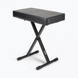 On-Stage Stands Deluxe X-Style Keyboard Bench (KT7800+) | MaxStrata®