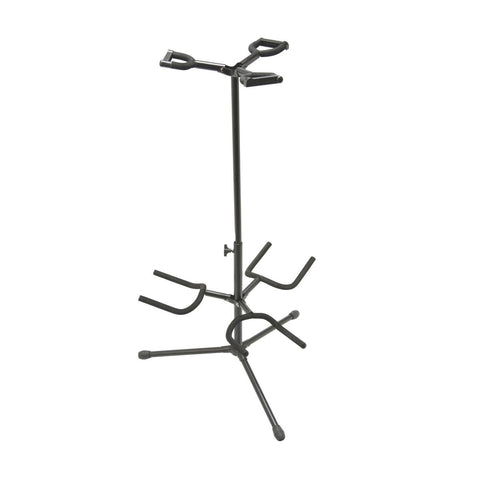 On-Stage Stands Deluxe Folding Triple Guitar Stand (GS7321BT) | MaxStrata®