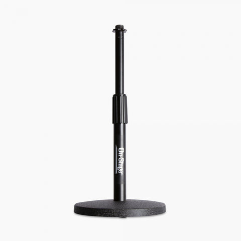 On-Stage Stands Adjustable Desktop Mic Stand (DS7200B) | MaxStrata®