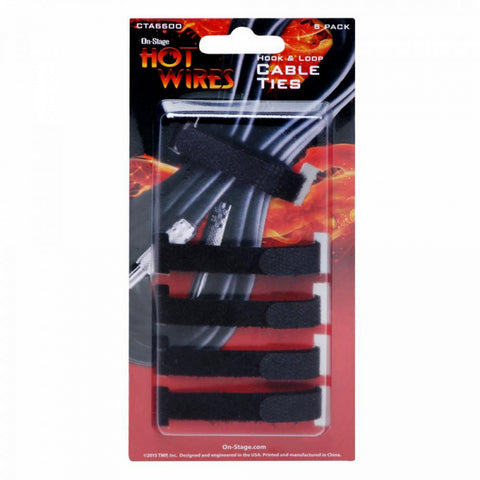 On-Stage Stands Cable Ties (5-Pack) (CTA6600) | MaxStrata®