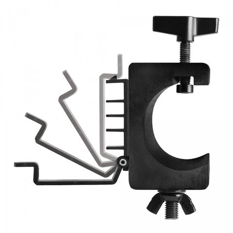 On-Stage Stands u-mount® Lighting Clamp with Cable-Management System (LTA4880) | MaxStrata®