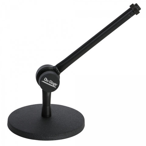 On-Stage Stands Posi-Lok Desktop Mic Stand (DS300B) | MaxStrata®