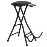 On-Stage Stands Guitarist Stool with Foot Rest (DT7500) | MaxStrata®