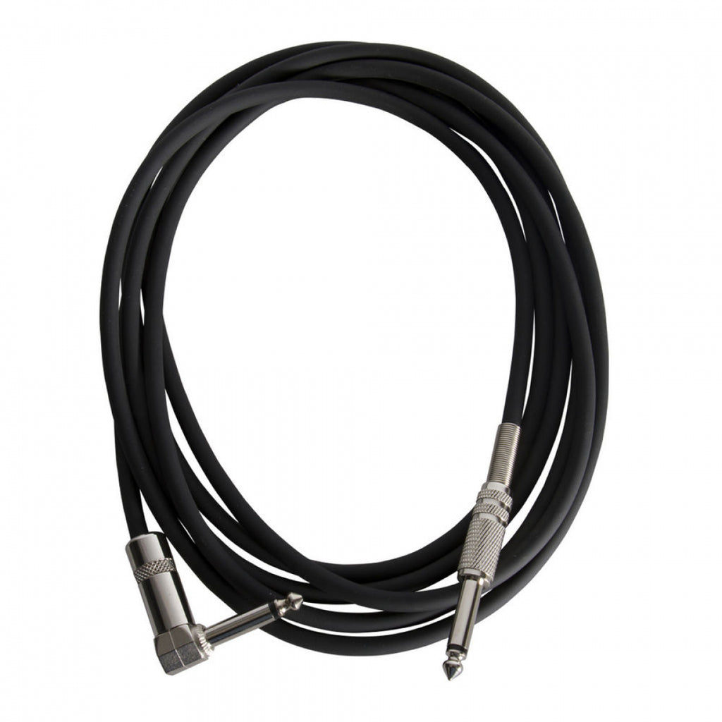 On-Stage Stands Instrument Cable (QTR Right Angle-QTR, 10') (IC-10R) | MaxStrata®