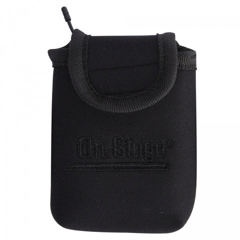 On-Stage Stands Wireless Transmitter Pouch with Guitar Strap (MA1335) | MaxStrata®