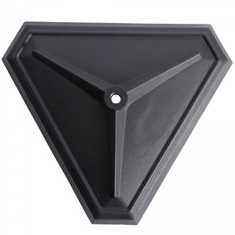 On-Stage Stands 15" Hex Mic Stand Base with M20 Threading (BA1516) | MaxStrata®