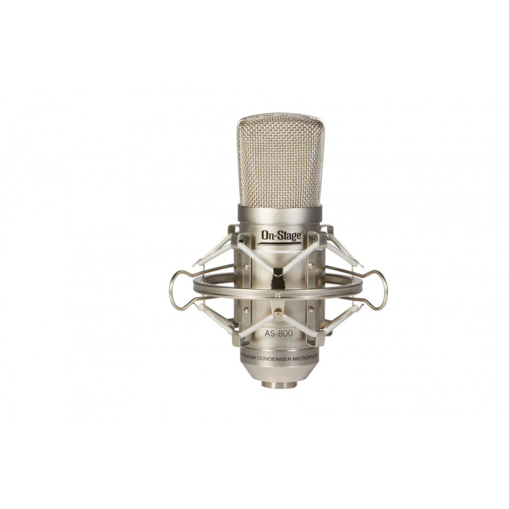 On-Stage Stands FET Condenser Mic (AS800) | MaxStrata®