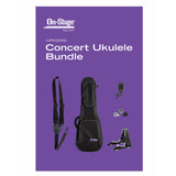 On-Stage Stands Concert Ukulele Bundle (UPK2000) | MaxStrata®