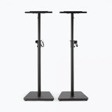 On-Stage Stands Wood Studio Monitor Stands (Black, Pair) (SMS7500B) | MaxStrata®