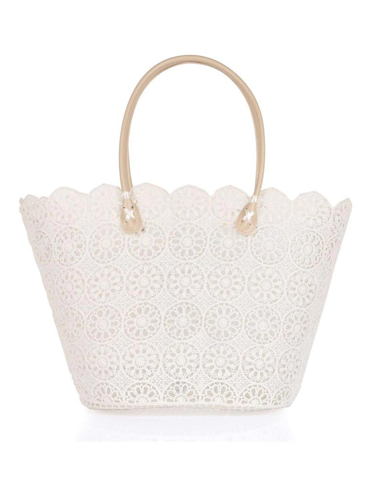 Karla Hanson Women's Summer Lace Bag - Trixy - Cream | MaxStrata®
