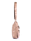 Karla Hanson Charlotte Pre-Washed Women's Crossbody Hobo Bag | MaxStrata®