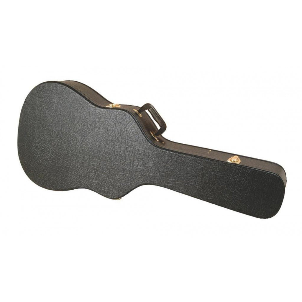 On-Stage Stands Hardshell Molded Shallow-Body Acoustic Guitar Case (GCA5500B) | MaxStrata®