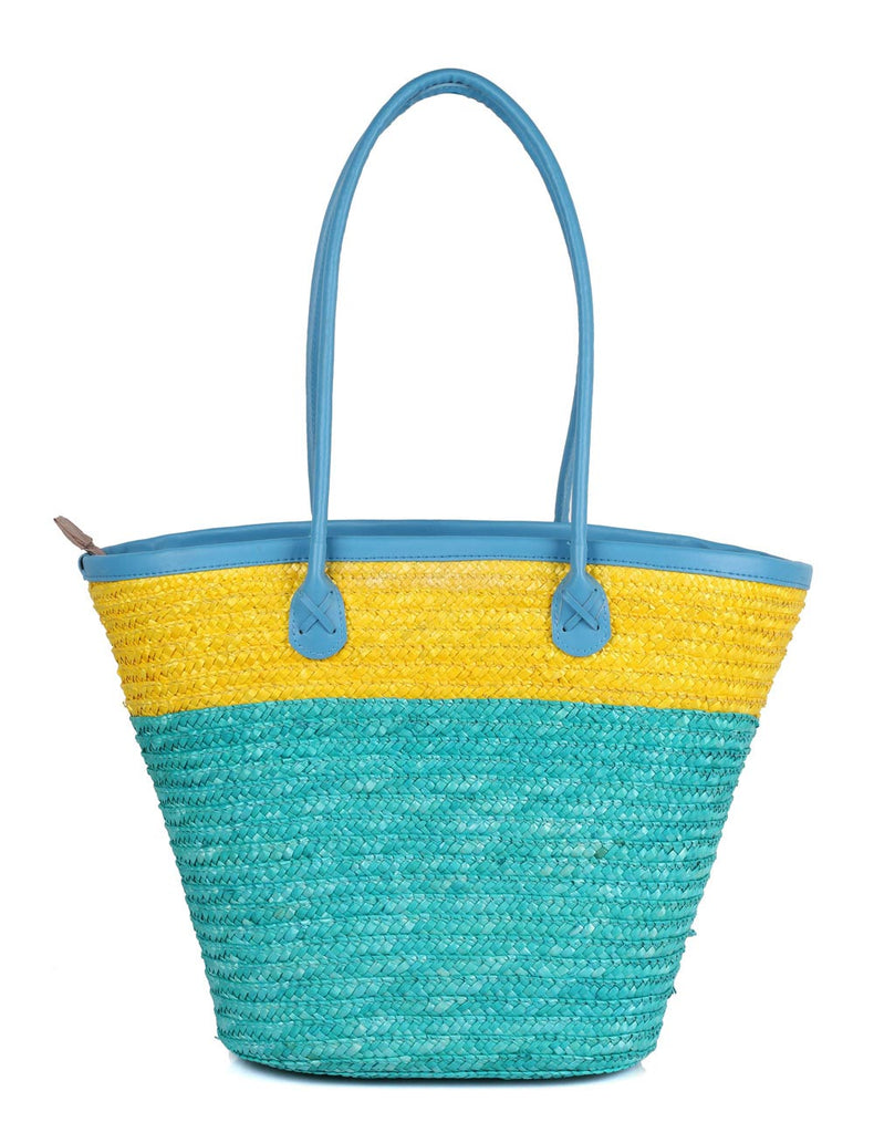 Karla Hanson Women's Summer Beach Straw Bag | MaxStrata®