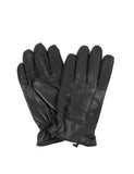 Karla Hanson Men's Genuine Leather Touch Screen Gloves - Black | MaxStrata®