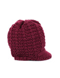 Karla Hanson Women's Retro Knit Hat with Floral Embellishment | MaxStrata®