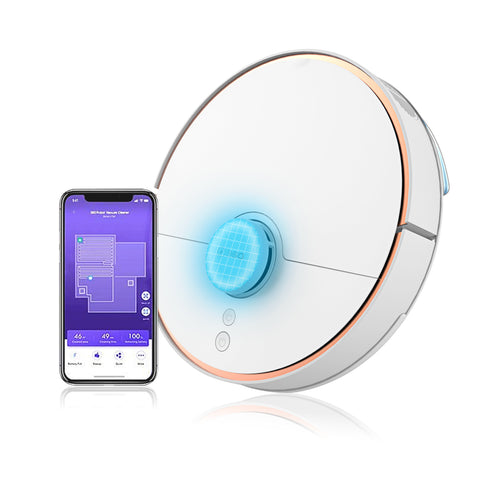 + 360 S7 Robot Vacuum Cleaner + Mop - Smart Connect Wi-Fi & App - LiDAR - 2 Hours Work Time | MaxStrata®