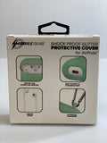 Reiko Mobile Gear Sparkling Silicone AirPods Cover Case Mint Green | MaxStrata