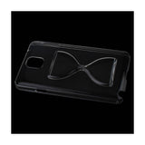 Reiko Samsung Galaxy Note 3 3D Sand Clock Clear Case in Black | MaxStrata