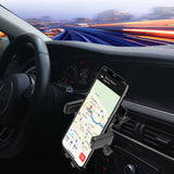 Reiko One Touch Air Vent Car Mount Phone Holder-Black | MaxStrata