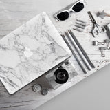 Reiko Superior iBenzer  Neon Party Macbook Air 13�  White Marble Case for Old Air 13, Not 2018 Air | MaxStrata
