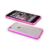 Reiko iPhone 6 Clear Back Frame Bumper Case in Pink | MaxStrata