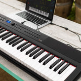 Artesia PE-88 Deluxe Bundle | 88 Key Digital Piano with Semi Weighted Action & Built In Speakers | MaxStrata®