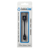 ChargeHub CableLinx MFi USB Charge & Sync Cable with Lightning Connector | MaxStrata®