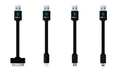 ChargeHub CableLinx Value Pack of 4 USB Charge & Sync Cables | MaxStrata®