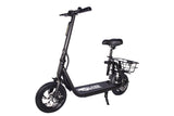 GlareWheel EB-C1PRO Folding Electric Moped - High Speed City Commuting Electric Scooter with Seat | MaxStrata®