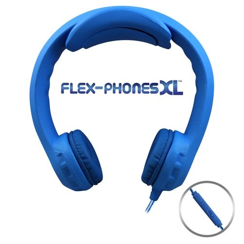 HamiltonBuhl Flex-PhonesXL - Indestructible, Single-Construction Headset | MaxStrata®