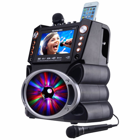 Karaoke USA GF846 DVD/CDG/MP3G Karaoke Machine | MaxStrata®