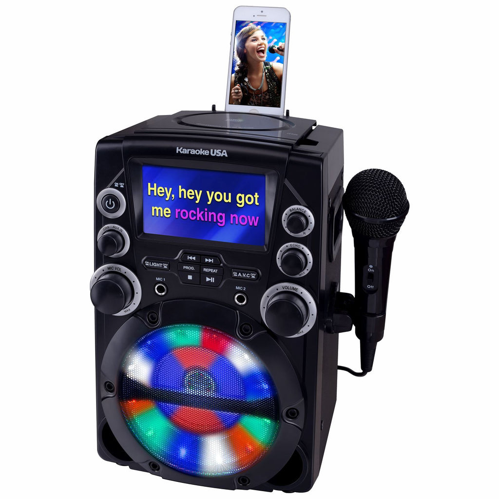 Karaoke USA GQ740 CD+G Karaoke System | MaxStrata®