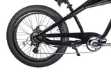 GlareWheel EB-CH Black Electric Bike with 7-Speed Gear | MaxStrata®