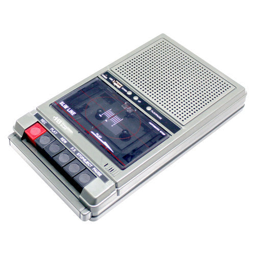 HamiltonBuhl Classroom Cassette Player, 2 Station, 1 Watt | MaxStrata®