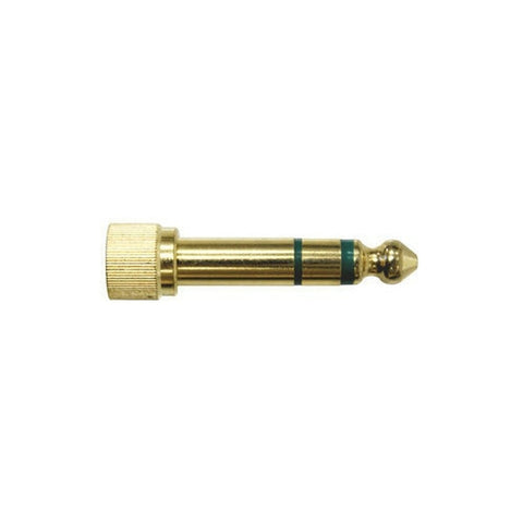 HamiltonBuhl Headphone Adapter - 3.5mm to 1/4" Screw-On for Hamilton Headphones | MaxStrata®