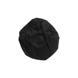 HamiltonBuhl Disposable Ear Cushion Covers, Black, 4.5" Deluxe,  50 Pair | MaxStrata®