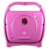 HamiltonBuhl Juke24 - Portable, Digital Jukebox with CD Player & Karaoke Function - Pink | MaxStrata®