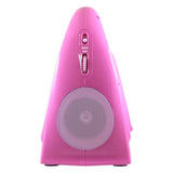 HamiltonBuhl Juke24 - Portable, Digital Jukebox with CD Player & Karaoke Function - Pink | MaxStrata®