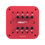 HamiltonBuhl Jackbox - Red, 8 Position, 3.5mm Stereo with Individual Volume Controls | MaxStrata®